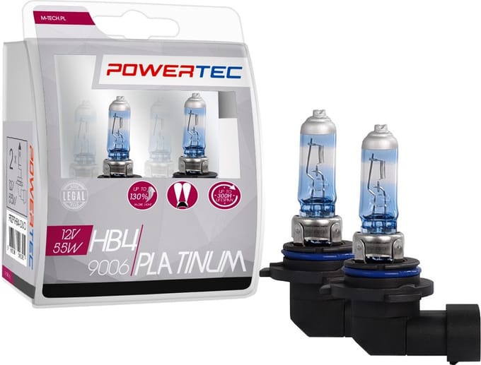 Powertec Platinum +130% - HB4 / 9006 12V - Set (2 Stuks)