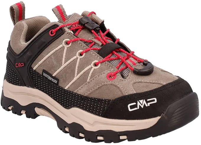 Cmp Rigel Low Wp 3q13244 Wandelschoenen Beige,Rood,Wit,Zwart EU 35 Kinderen