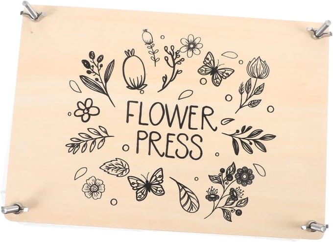 Bloemenpers Set - Planten Drogen - Creatief Knutselen - Stevige Persplaten - 30 x 21 cm - Niet Gespecificeerd