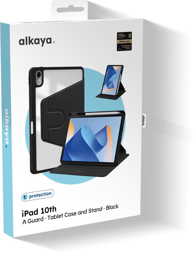 alkaya Lucid 360 iPad Case 10th schwarz (CS-40002)