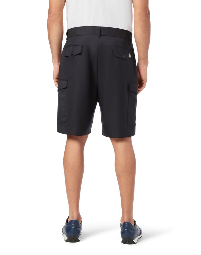 Wool Cargo Shorts