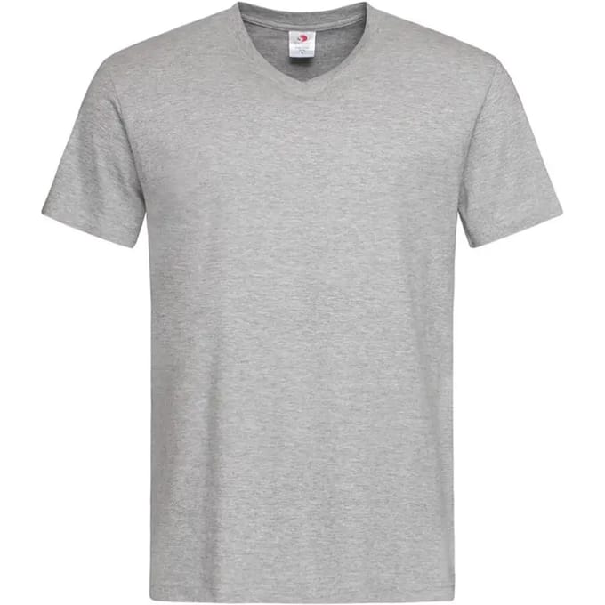 Stedman Classic-T V-Neck S270 - Grey Heather - S