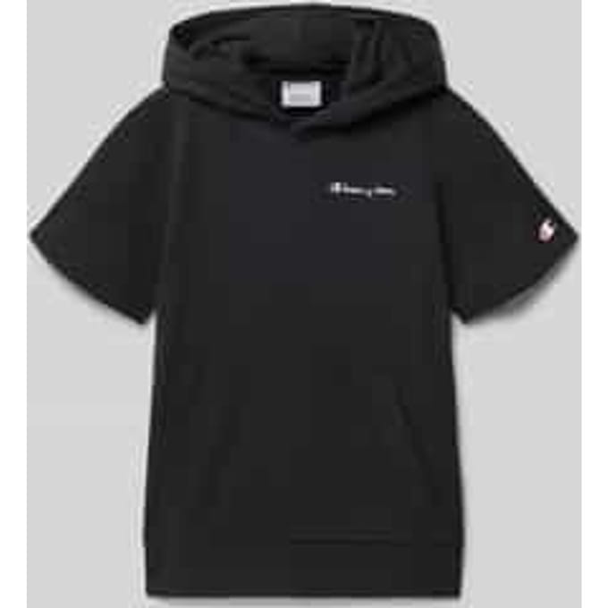 regular fit T-shirt met capuchon