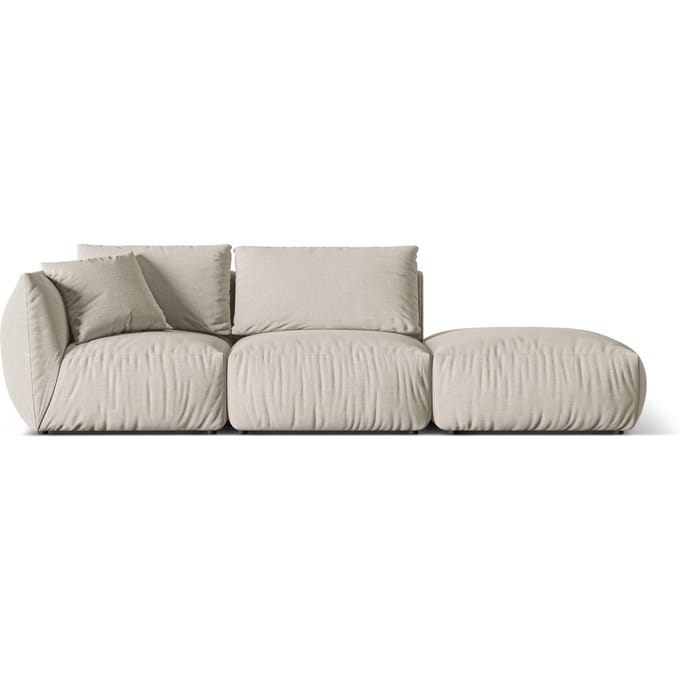 Hoekbank Chris 3-zits rechts velvet | Micadoni