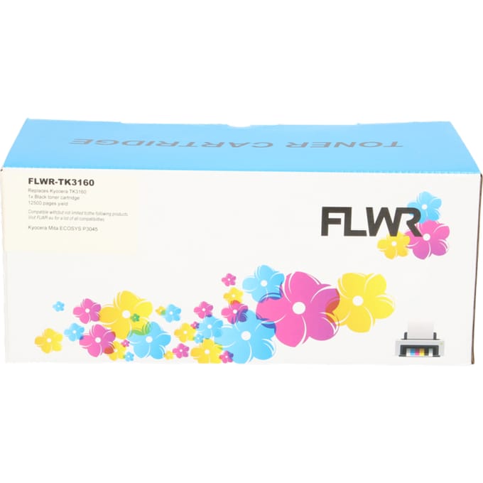 FLWR - Toner / TK-3160 / Zwart - Geschikt voor Kyocera Mita
