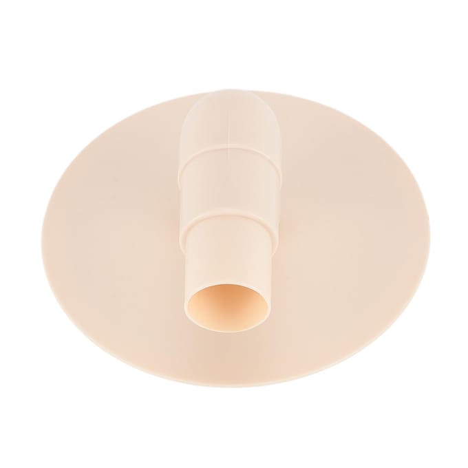 Plaque d'aspiration pour skimmer Remplacement Plaque adaptatrice d'aspiration pour skimmer de piscine avec coude de tuyau pour HydroTools white