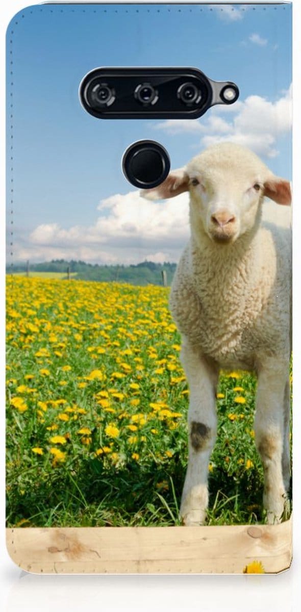 LG V40 Thinq Hoesje maken Schaap en Lammetje