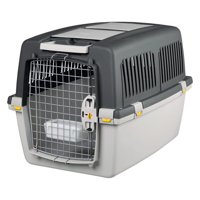 Stefanplast Gulliver 4 IATA transportkooi, grijs/grijs, 71 x 51 x 50 cm