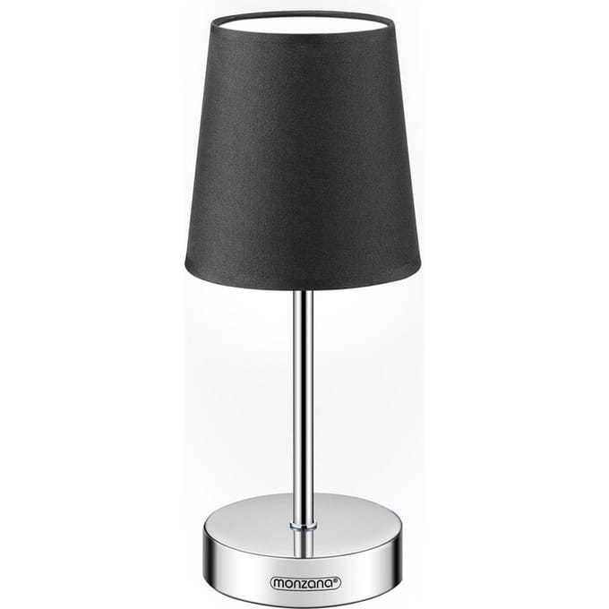 Monzana Tafellamp 1 Stuks – Incl. Lampenkap/ E14/ 32cm - Antraciet