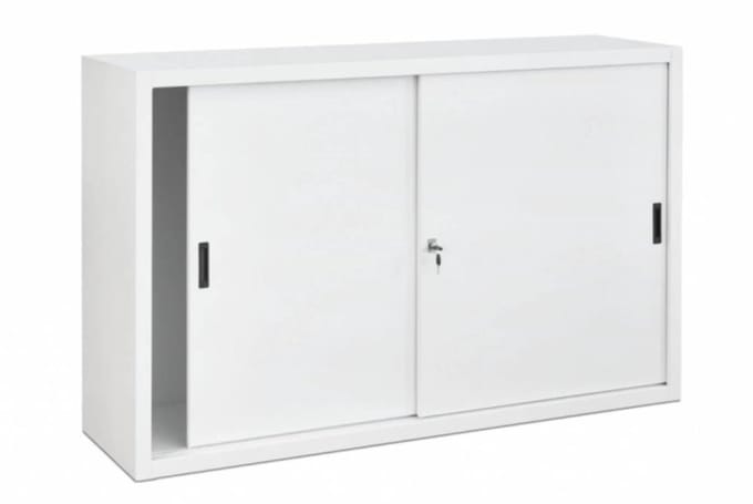 Schuifdeurkast budget 100x160x45 Zwart