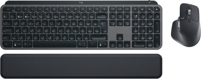 Keyboard Logitech 920-011611 Graphite Spanish Qwerty
