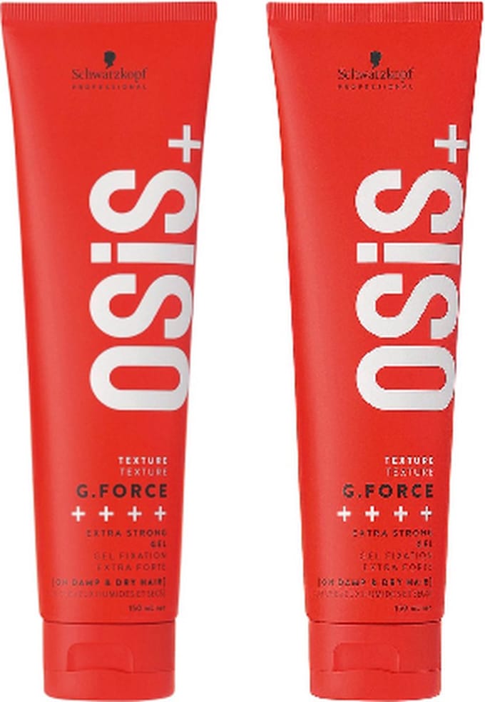Schwarzkopf Professional OSiS+ G. Force Texture Styling Gel - voordeelverpakking - 2 x 150ml