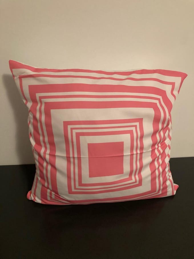 Nordic Geometry Collection Kussenhoes – Pink Edition - 45x45 cm