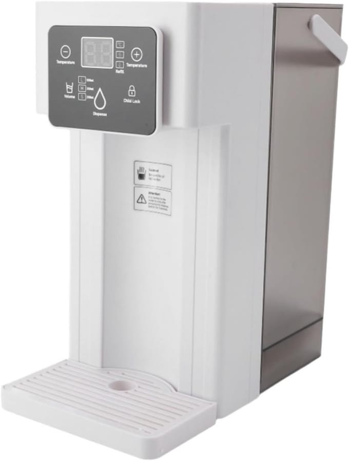 Heetwaterdispenser - Direct Water - Snel Drankjes Maken - Instelbare Temperatuur - 3L Tank - Wit