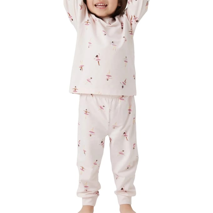 Name It Meisjes pyjama set nmfnightset ballarina