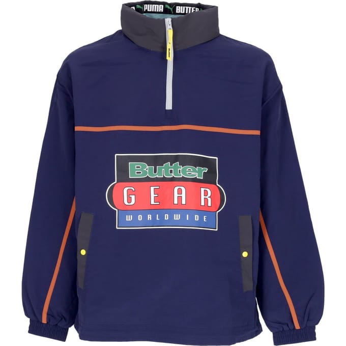 Pull-On-windjack voor heren, lichtgewicht pop-overtop X Butter Goods Spellbound