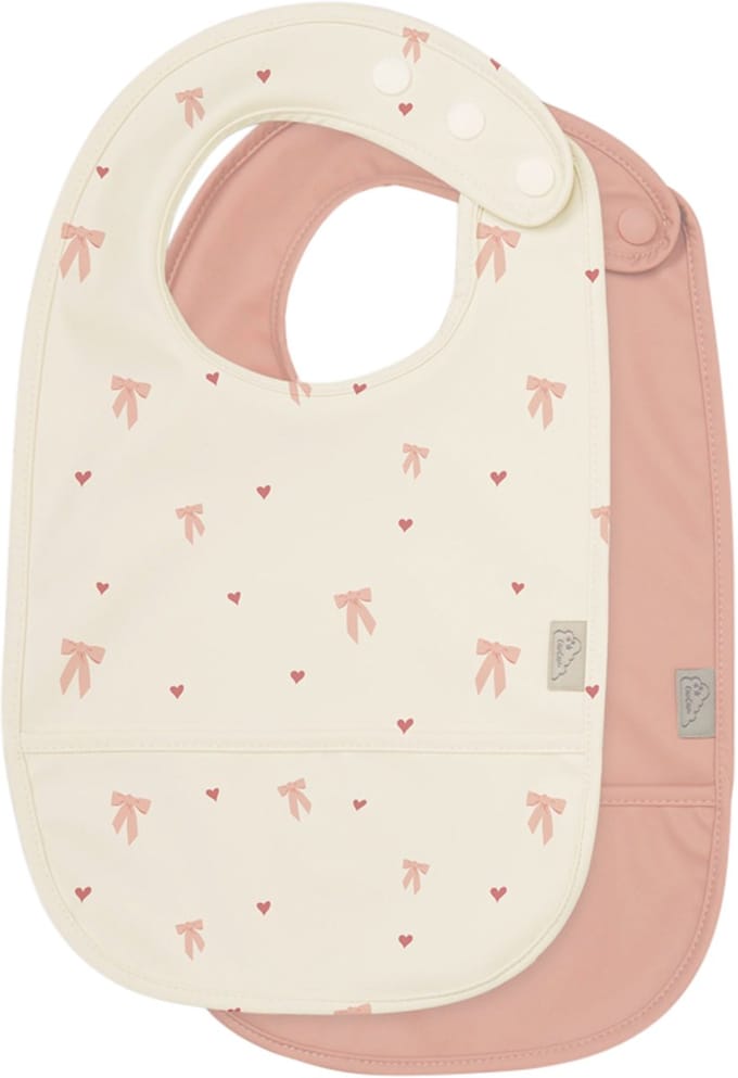 Cam Cam Copenhagen Bows Slabbetje - 2-pack