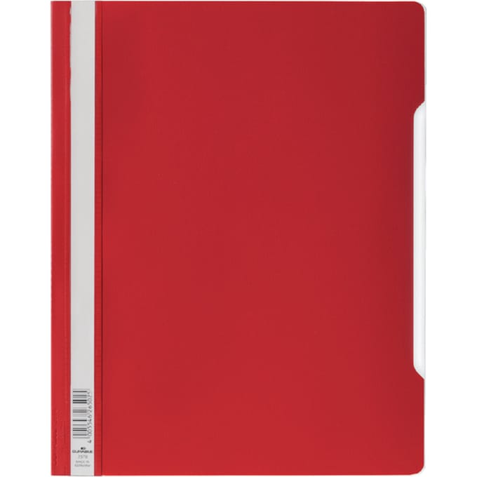 Durable snelhechtmap voor showtassen rood