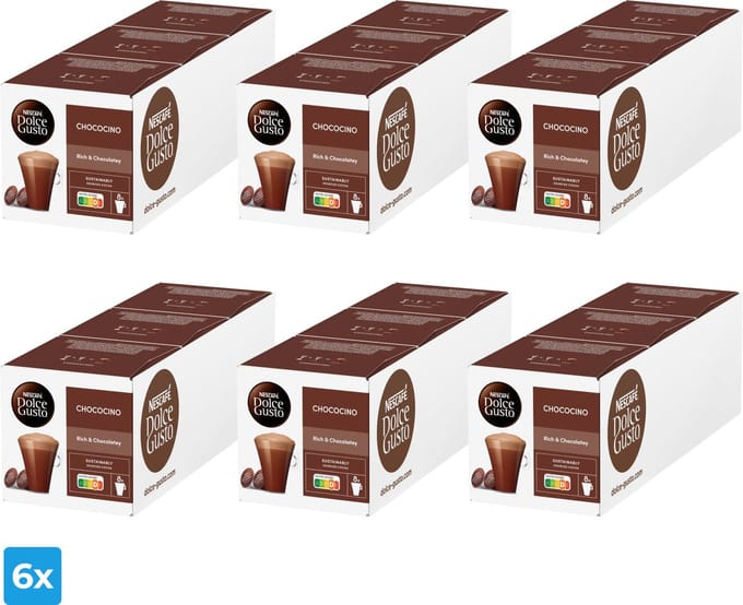 Nescafe Dolce Gusto Choccino (6x 24 cups)