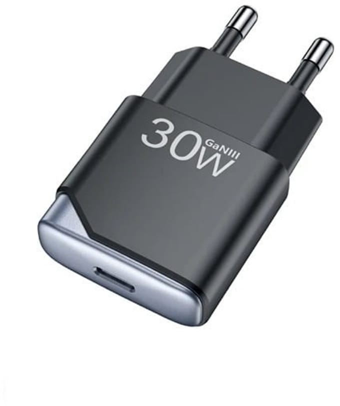 OneOne 30W snellader met USB C poort. PD PPS Quick Charge lader. Platte GAN oplader adapter past op Kobo (Rakuten) eReader Elipsa, Elipsa 2E, Sage, Libra 2, Libra Colour, Clara 2E, Clara Colour, Clara BW - Kindle (Amazon) Scribe