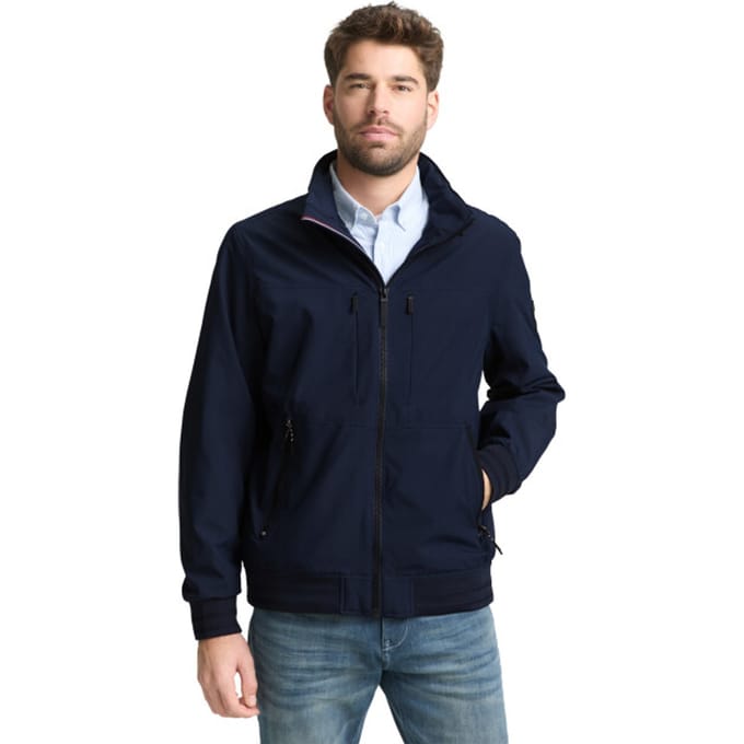 Tom Tailor - Blouson met opbergbare capuchon - Maat XXL - sky captain blue