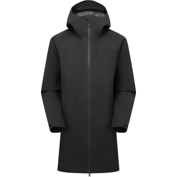 Montane Spirit Long Waterproof Jacket Dames (Maat - S, Kleur - Midnight Grey)