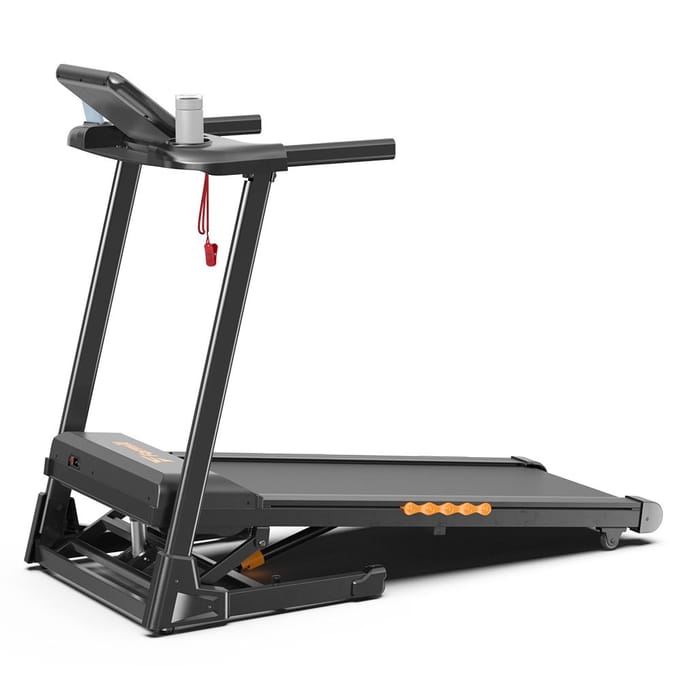Formill FT61 Loopband met 3.0PK en 15° Helling - Topsnelheid 13,5 km/u, Belasting 135kg, LCD zwart