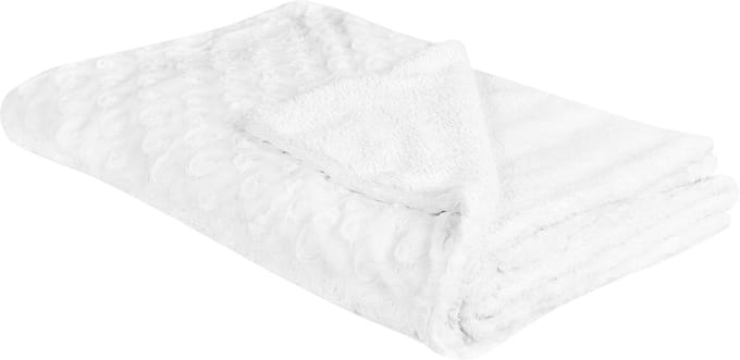 KANDILLI - Plaid - Gebroken wit - 150 x 200 cm - Polyester