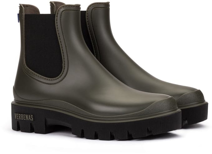 Verbenas regenlaarzen Mae Kaki 41