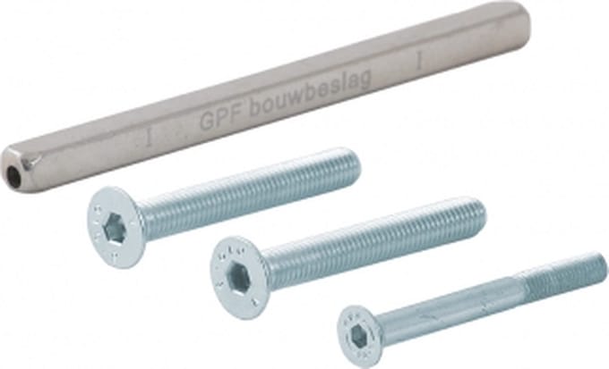 Bevestiging - Staal verzinkt - GPF - AG0322 bevestigingsset