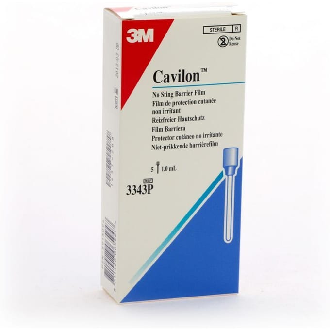 Cavilon Film Swabs 5x1ml 3343p