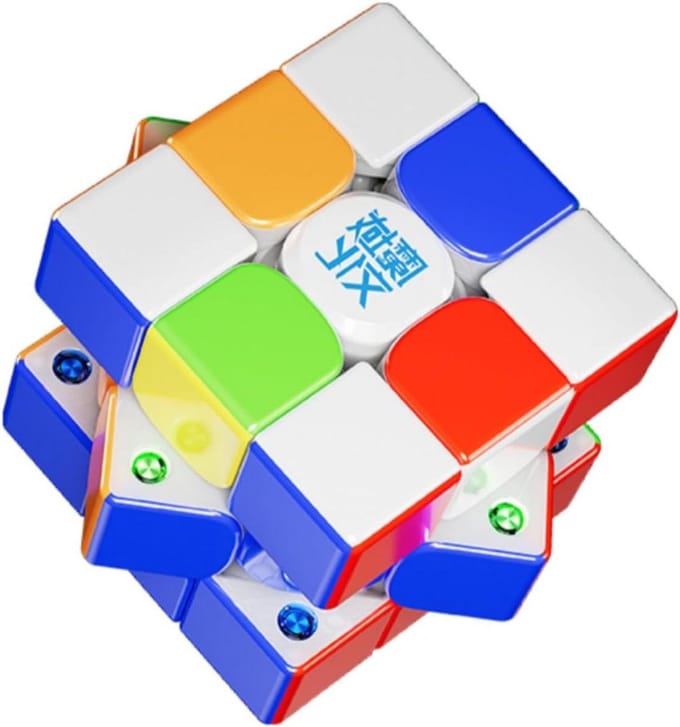 Speed Magic Cube - 3x3 Puzzel - Hersenen Trainen - Magnetische Bal Kern - Standaard Formaat - Levendige Kleuren
