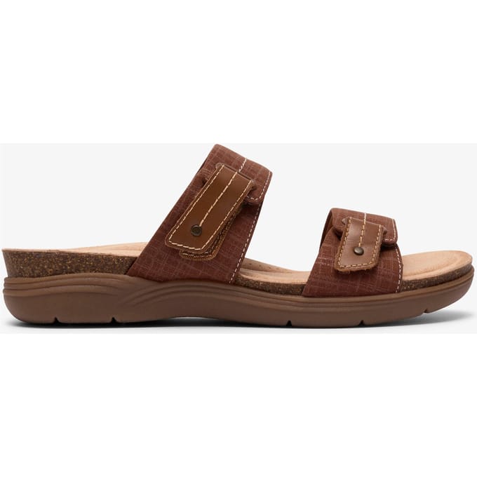 April Dusk Donkerbruin Int Sandalen