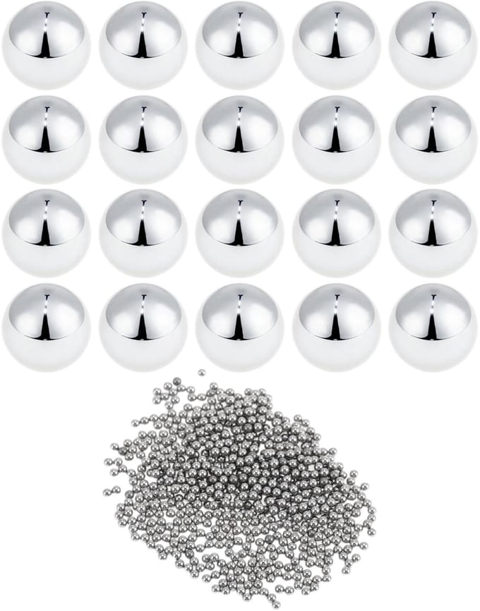 Dailygoods - 0.8mm Kogellagers Staal G100 Precisie Bal 600 Stuks