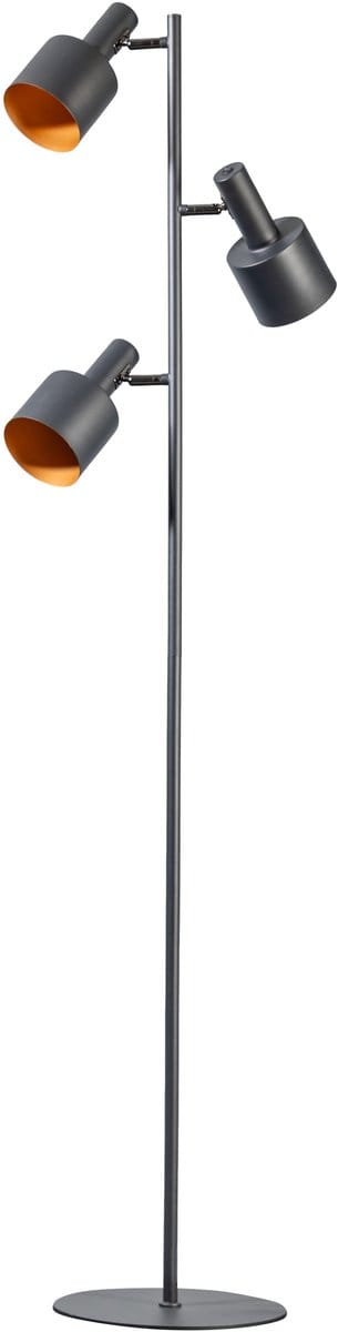 ETH Sledge Vloerlamp 3x E27 Zwart