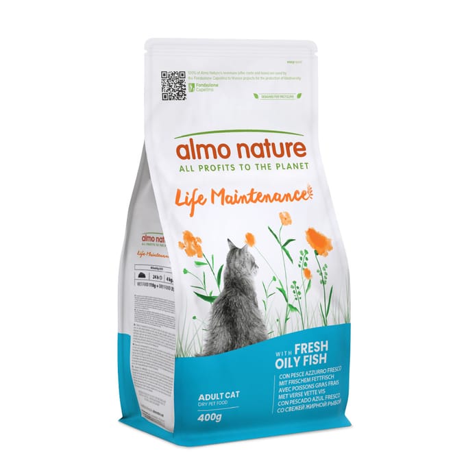 400g Vette Vis & Rijst Almo Nature Holistic Kattenvoer