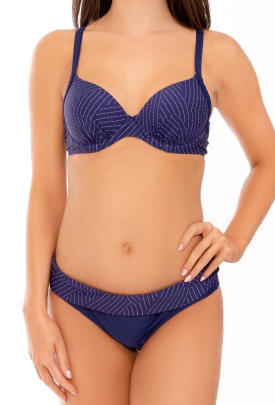 Nickey Nobel Stella Marine Blauw - Voorgevormde Bikinitop Maat: 90D