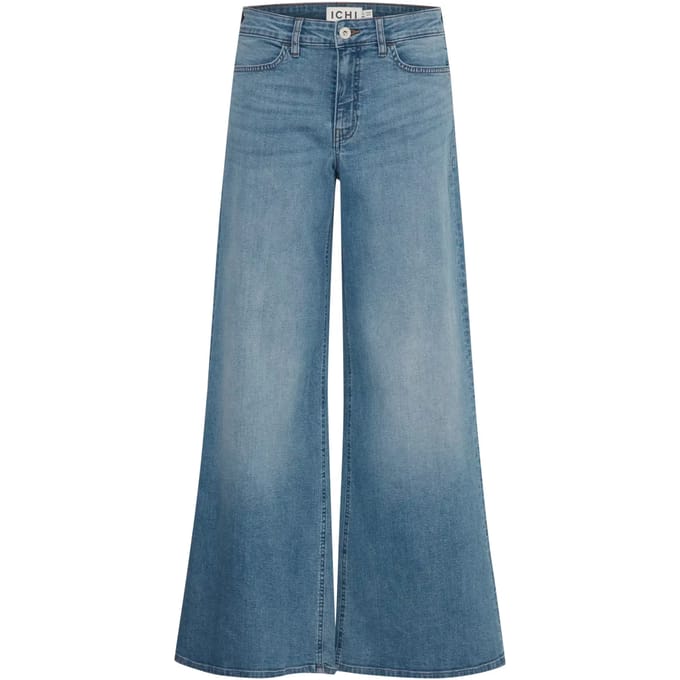 ICHI - IHTWIGGY WIDE - Dames - Relaxed fit jeans