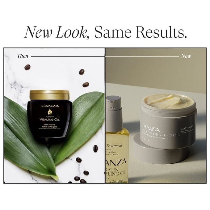 L'ANZA Keratin Healing Oil Hair Masque 210ml
