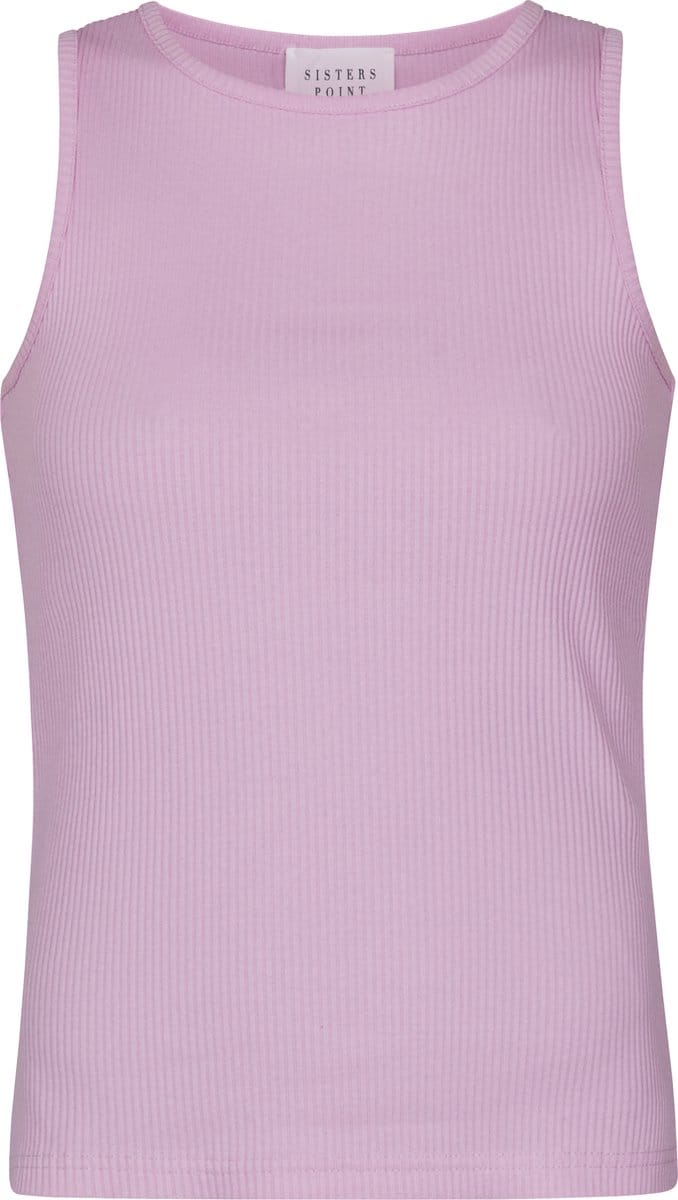 SISTERS POINT Eike-ta4 Dames T-Shirt - Soft Pink - Maat S
