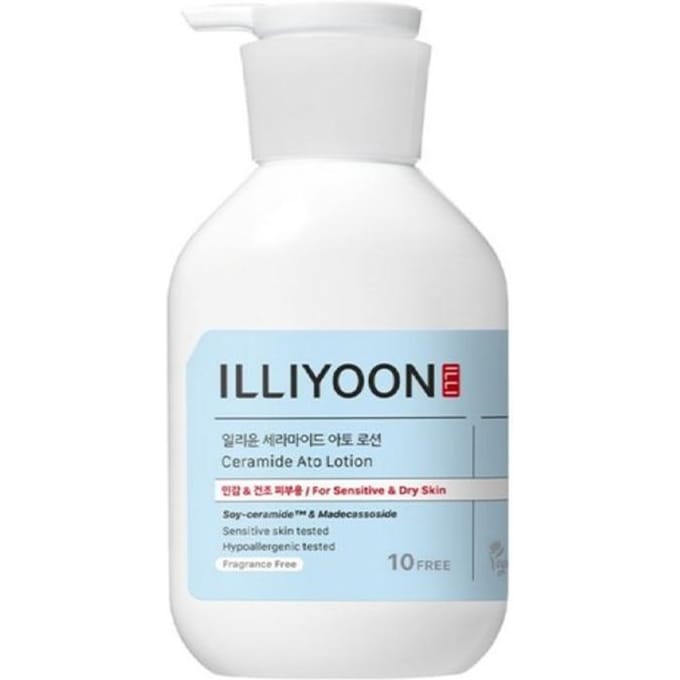 ILLIYOON Ceramide Ato Lotion Geurloos 350ml 350ml white