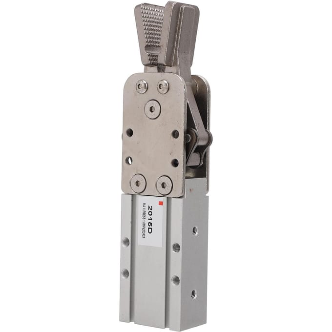Luchtcilinder Robotische Klemklem Gesinterd Carbide Dubbelwerkende Pneumatische Mini Klemklem