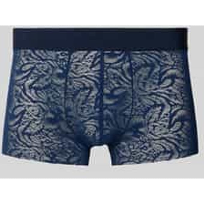 HOM - Free Cut Lace Trunk - Navy - mannen - S