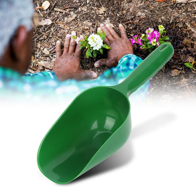 Multifunctionele Plastic Schep Grondschep Lepels Graafgereedschap Cultivatie gray