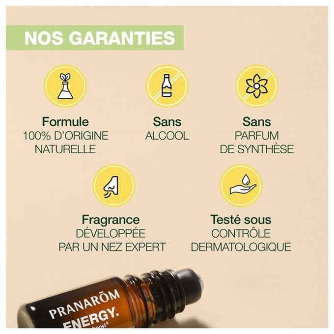 Pranarom - Roll-on Focus - Bio - 5 ml roller