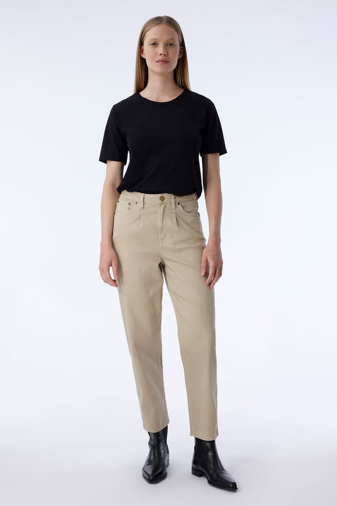 Knitted Dawn Pants Sand Taglia: M | Pantaloni da completo Outlet | Donna | Marrone