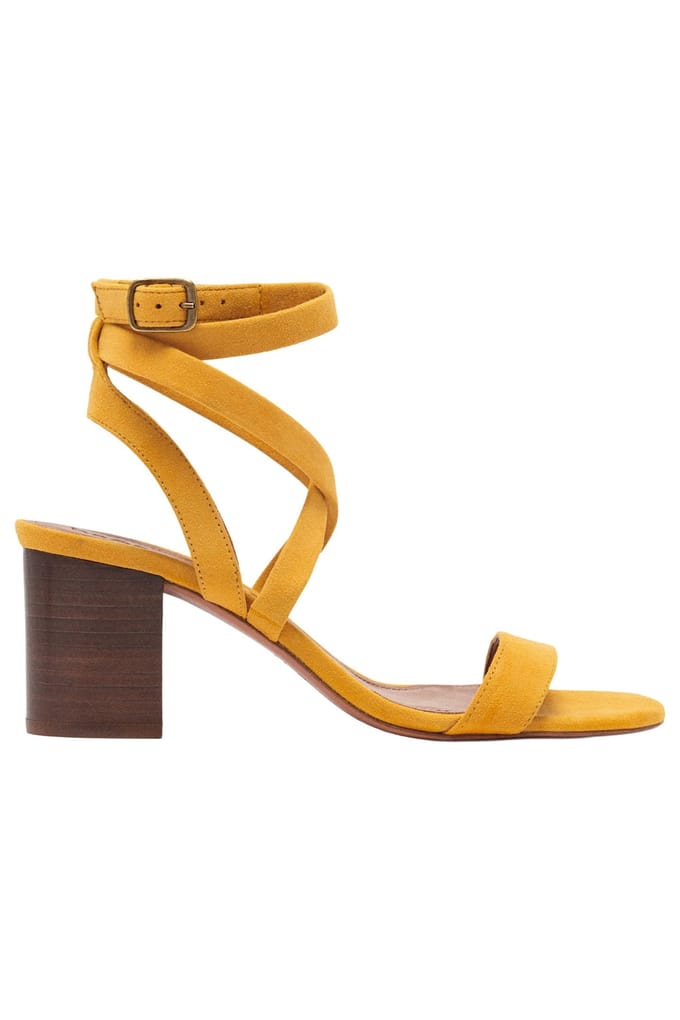 BA&SH Sandales Cequoia Jaune Taglia: 38 | Infradito Outlet | Donna