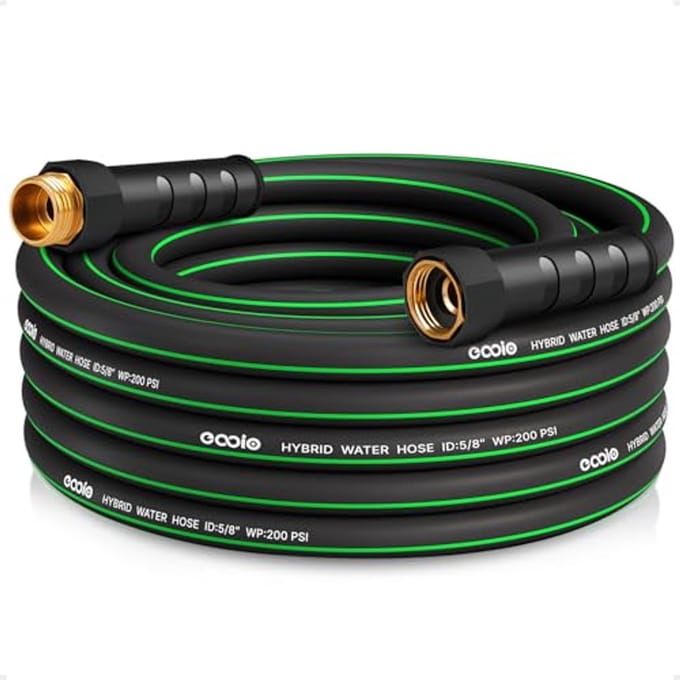 Zware tuinslang 5/8 inch - 7,6 m flexibele en knikbestendige waterslang voor optimaal gebruik