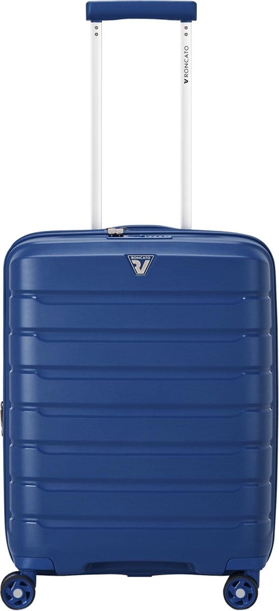 Roncato Handbagage harde koffer / Trolley / Reiskoffer - B-Flying - 55 cm - Blauw