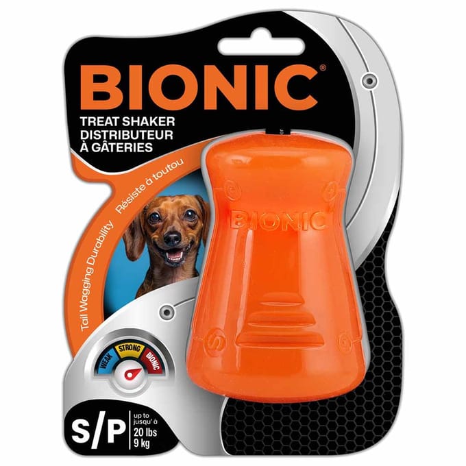 BIONIC voederspeeltje Treat Shaker oranje